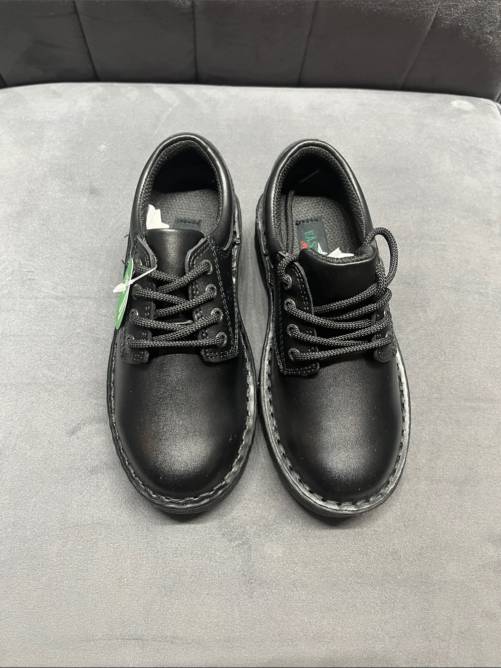 Eastland Kids Black Lace-Up Dress Shoes